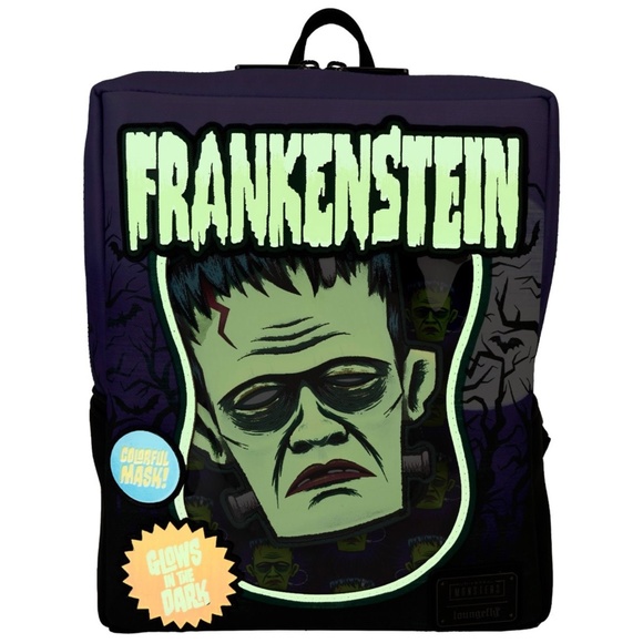 NWT Universal Monsters Frankenstein Mini Backpack - Picture 1 of 4